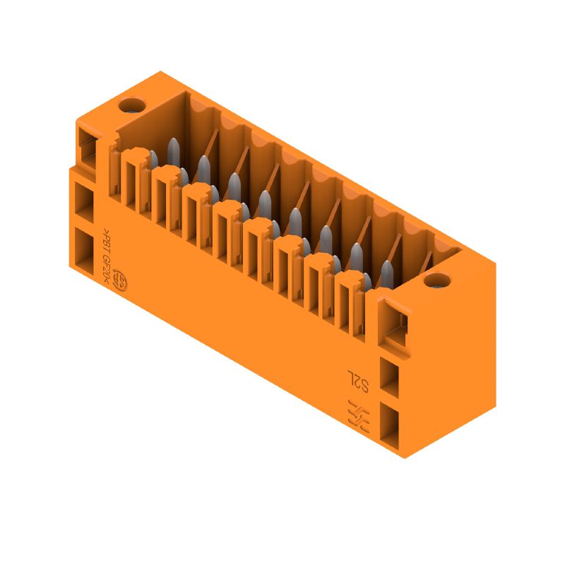 1729490000 - 3.50mm 18-Pole PCB Connector Flange for THT Solder  (Pack of 48)