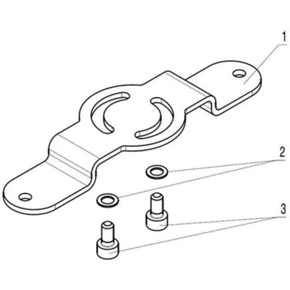 1099580000 - ROHS Approved Mounting Foot for Versatile Applications  (Pack of 10)