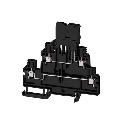 2894030000 - Black 4mm² Fuse Terminal for TS 35 Rail, 6.3A, 150V  (Pack of 50)