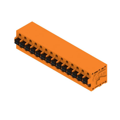 1331830000 - 5mm Orange PUSH IN Connector with 14 Poles, 3.5mm Pin Length  (Pack of 20)