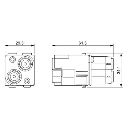 2748380000 - High Voltage 2900V Module with Two-Pole Connection