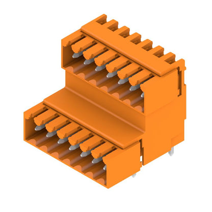 1890610000 - 3.50mm 14-Pole Orange PCB Male Header Connector  (Pack of 20)