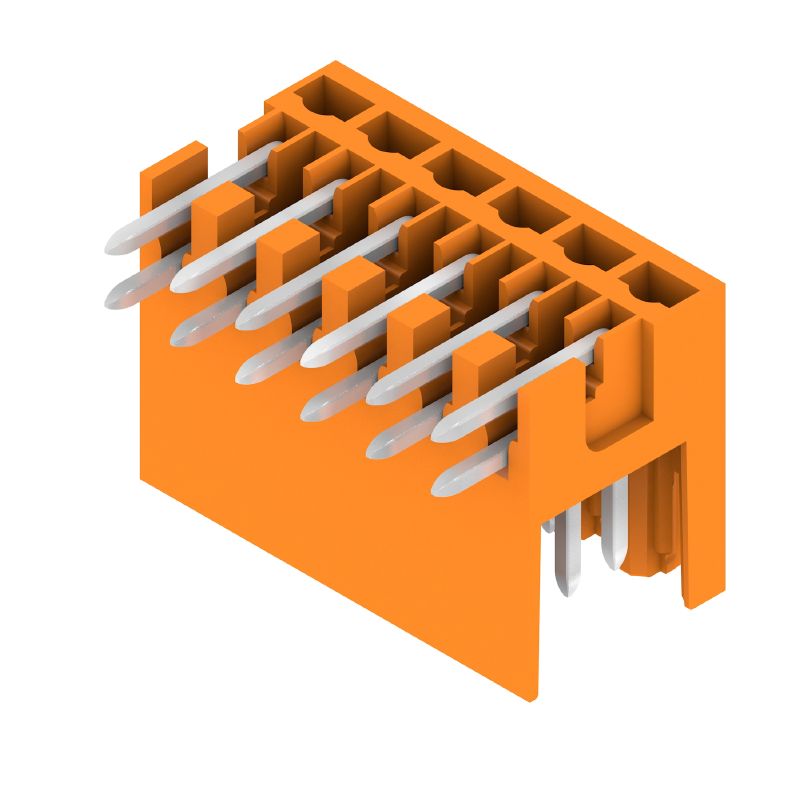 1728180000 - 12-Pole 3.50mm PCB Plug Connector with 90° Angle, ROHS Compliant  (Pack of 84)