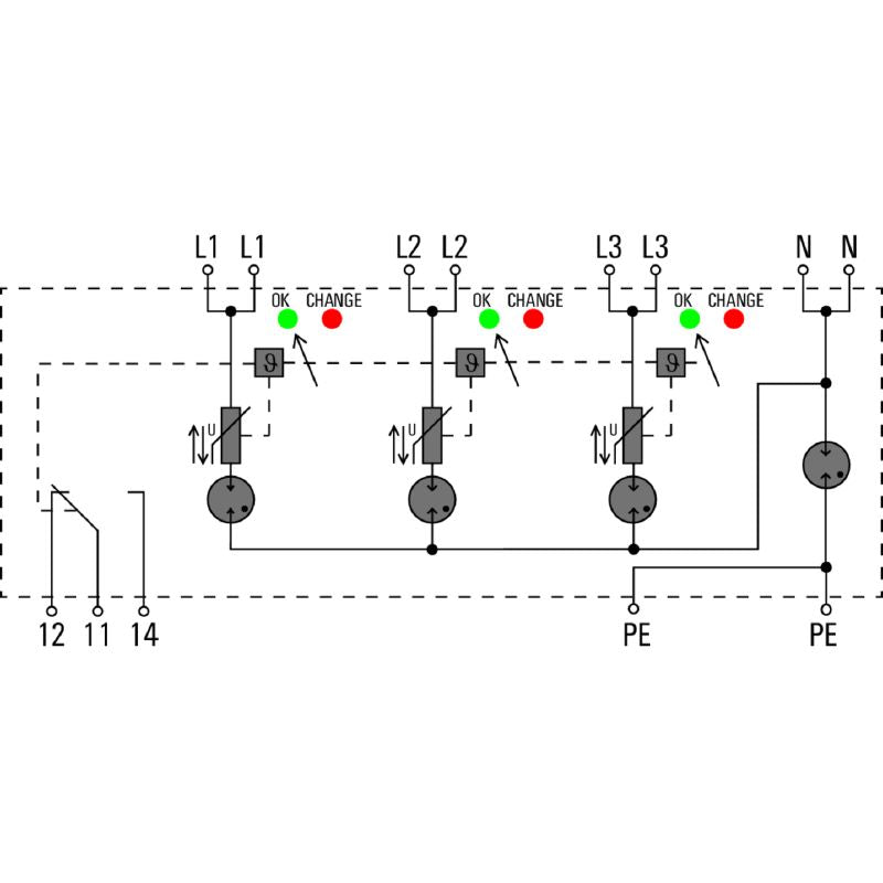 2619260000 - Surge Protection Device for Low Voltage Applications, 400-690V