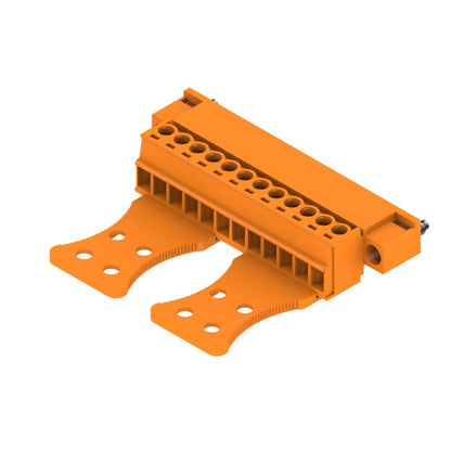 1237640000 - 12-Pole 180° PCB Connector, Clamping Yoke, RoHS/UL Approved  (Pack of 50)