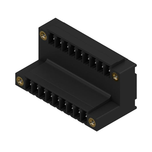 1034050000 - 3.81mm 18-Pole Black PCB Connector with 90° Flange  (Pack of 50)