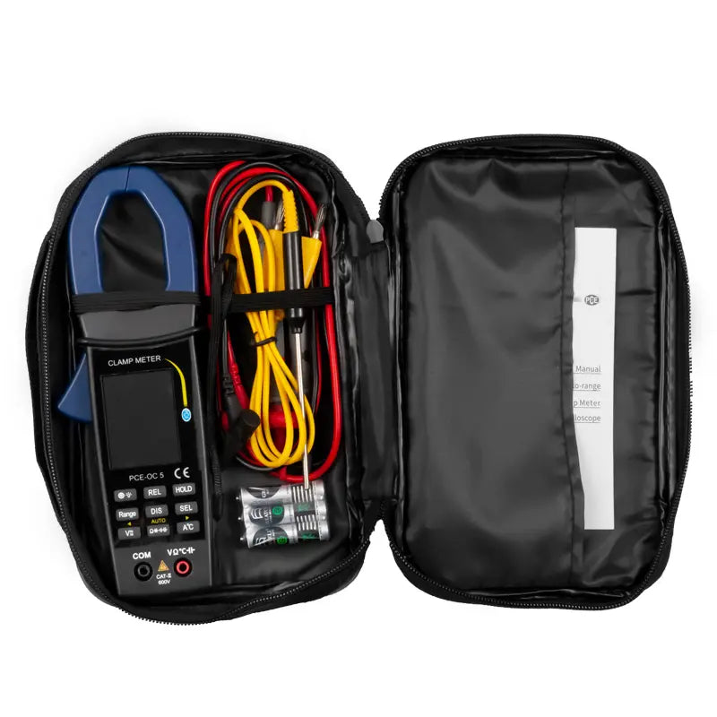 PCE-OC 5 - 400 A AC Clamp Meter with Oscilloscope Function & TRMS Multimeter