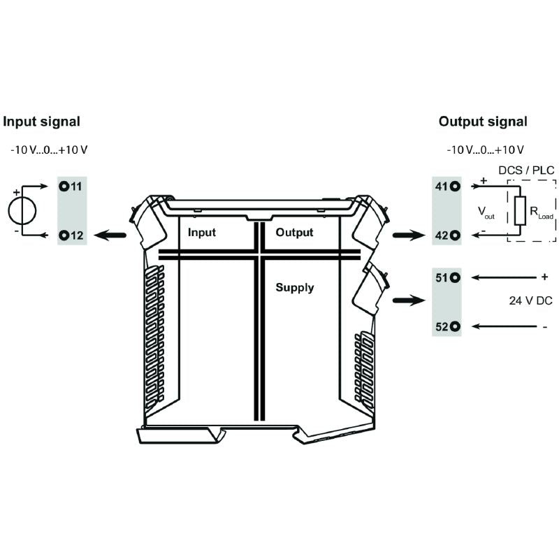 7760054131 - DC Repeater with Galvanic Isolation & LED Indicator