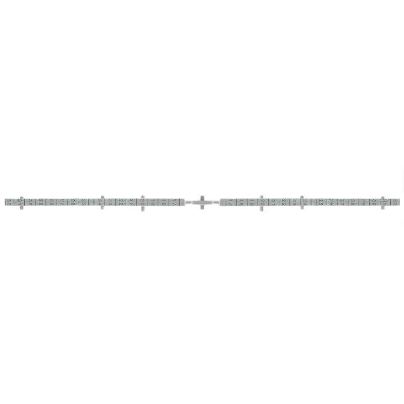 1340340000 - Grey 2mm Horizontal Partition Plate, 100mm Depth, 225mm Height  (Pack of 10)