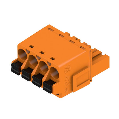 1368830000 - 5.08mm 4-Pole Female PCB Connector with Push-In Design  (Pack of 78)