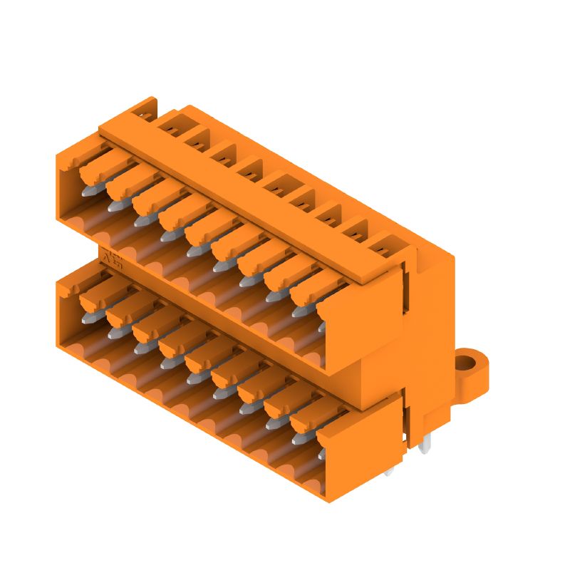 1633660000 - 3.50mm Male PCB Connector, 20 Poles, 90° Angle  (Pack of 20)