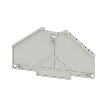 1230050000 - Grey 2mm Partition Plate with Numbers 1-4  (Pack of 10)