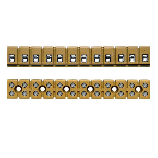 0243520000 - 24-Pole Terminal Strip, 2.5mm², 24A, Yellow  (Pack of 20)