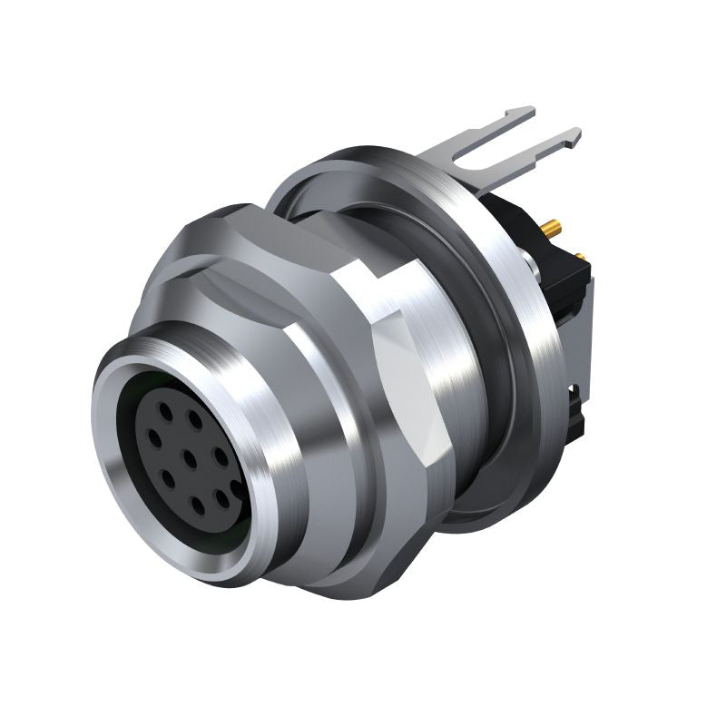 2423400000 - M8 Plug 8-Pole Mounting Thread M12, ROHS Compliant  (Pack of 25)