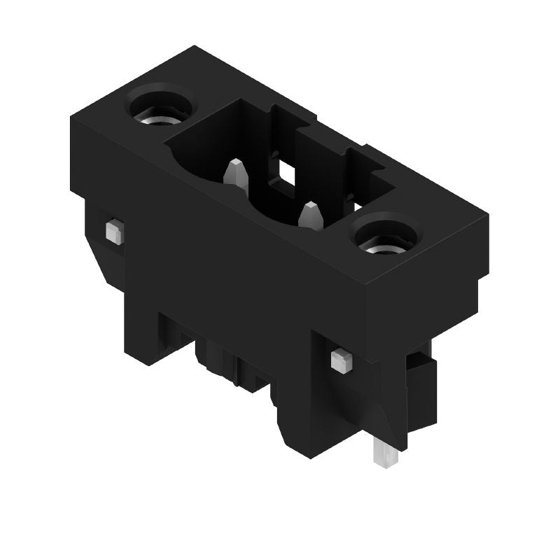 1776362001 - Black 5.08mm Male PCB Connector, 2 Poles, 90 Pack  (Pack of 90)
