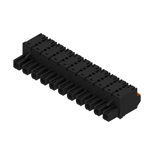 1227390000 - 11-Pole 7.62mm Female PCB Connector with 180° Angle  (Pack of 18)