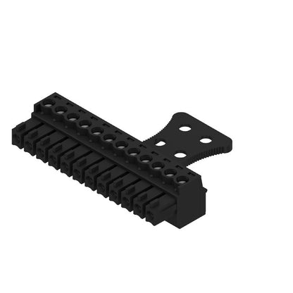 1072030000 - 3.81mm 12-Pole PCB Female Connector with Clamp  (Pack of 50)