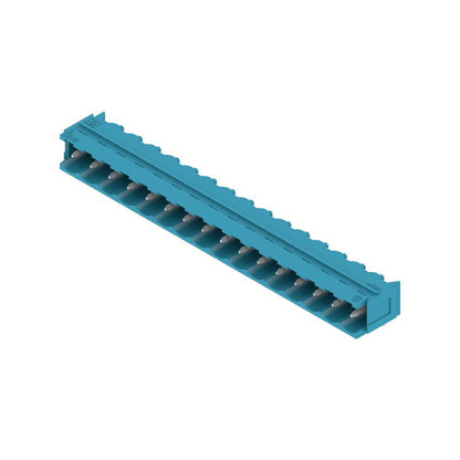 1434850000 - 16-Pole 5.08mm PCB Connector with 90° Angle, Blue Tinned  (Pack of 50)