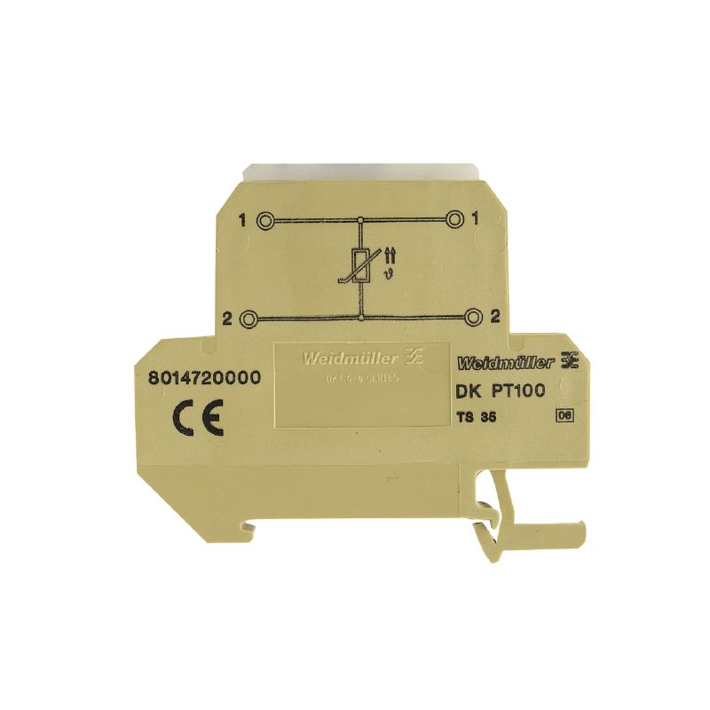8014720000 - Beige 4-Point Terminal Block for 4 mm² Wires  (Pack of 10)