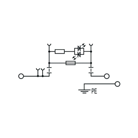 2893140000 - Black 4mm² Fuse Terminal for TS 35 Rails, 6.3A, 75mm Deep  (Pack of 50)