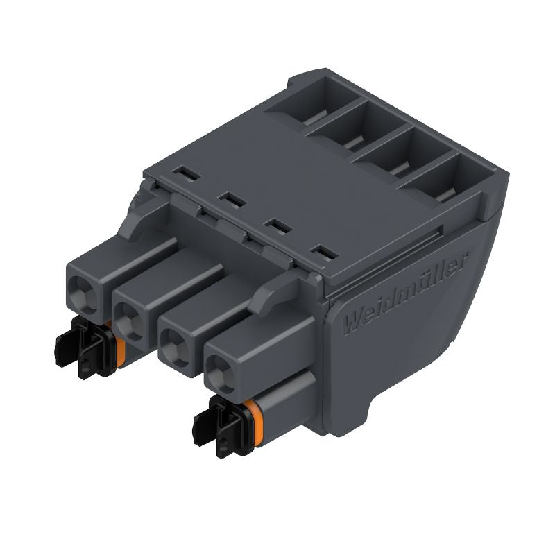 1372520000 - 5mm 4-Pole Female PCB Connector at 90° Angle  (Pack of 78)