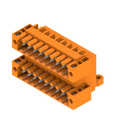 1633880000 - 3.50mm 18-Pole PCB Male Connector with 90° Angle  (Pack of 20)
