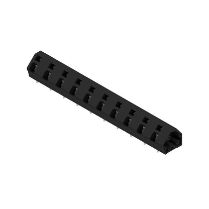 1953200000 - 10-Pole PCB Terminal, 135° Angled, Tension-Clamp Connection  (Pack of 100)