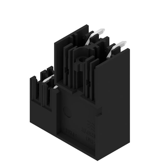 2528970000 - Black 2-Pole 7.62mm PCB Male Header Connector  (Pack of 66)