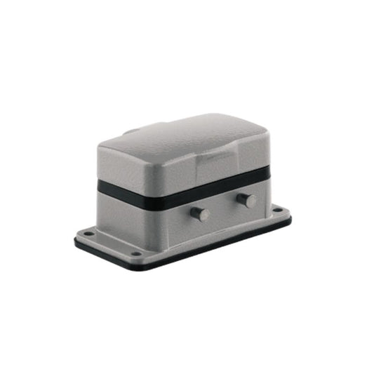 1205600000 - IP65 Enclosure with Side-Locking Clamp and Bulkhead Housing
