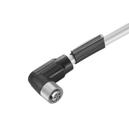2455201000 - 10m M12 5-Pole PUR Cable with Angled Socket