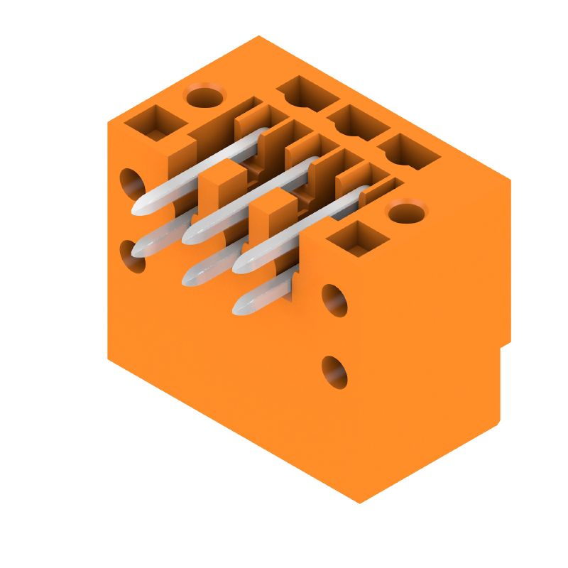 1728470000 - Orange 3.5mm PCB Header Connector with 6 Poles  (Pack of 102)