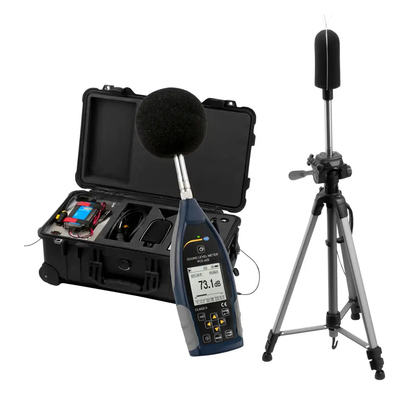 PCE-428 - Class II Sound Level Meter for Comprehensive Noise Monitoring