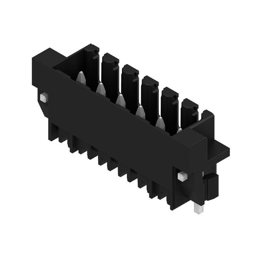 1291330000 - 6-Pole 3.50mm Male Header Connector with Clip-On Flange  (Pack of 50)