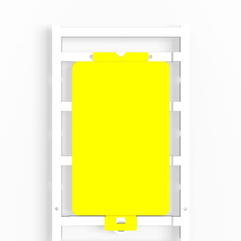 1138440000 - Yellow Self-Adhesive Device Marker, 54x85mm, RoHS Compliant  (Pack of 10)