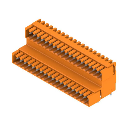 1890660000 - 3.50mm Male PCB Connector, 38 Poles, 90° Angle, Orange  (Pack of 10)