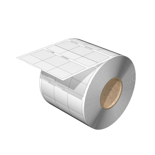 2621510000 - White Self-Adhesive Cable Markers 25x37mm, 2500 Pack  (Pack of 2500)