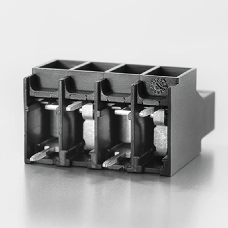1356870000 - 6.35mm Black 5-Pole PCB Terminal with 90° Connection  (Pack of 54)