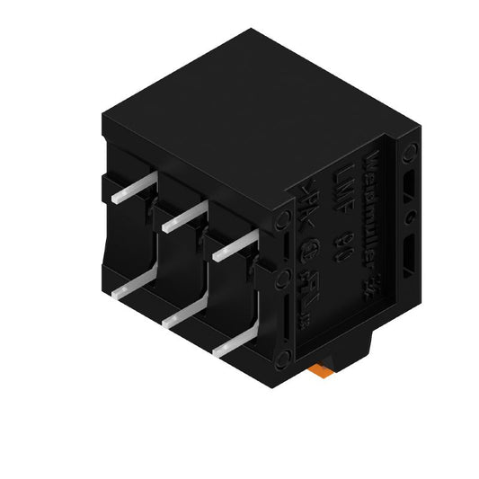 1425820000 - 5.08mm Pitch 3-Pole PCB Terminal with Black Tinned Finish  (Pack of 90)