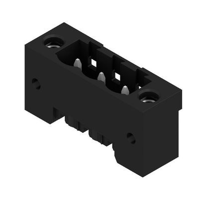 1137260000 - 5.08mm Male PCB Plug Connector, Black, 3-Pole, Flange Design  (Pack of 250)