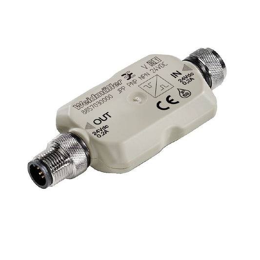 8857030000 - 18-30V DC JACKPAC Level Converter, M12 Plug, 0.4A