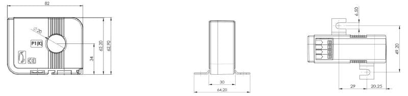 2603420000 - 25A Closed Current Transformer for 20mm Insulated Conductors