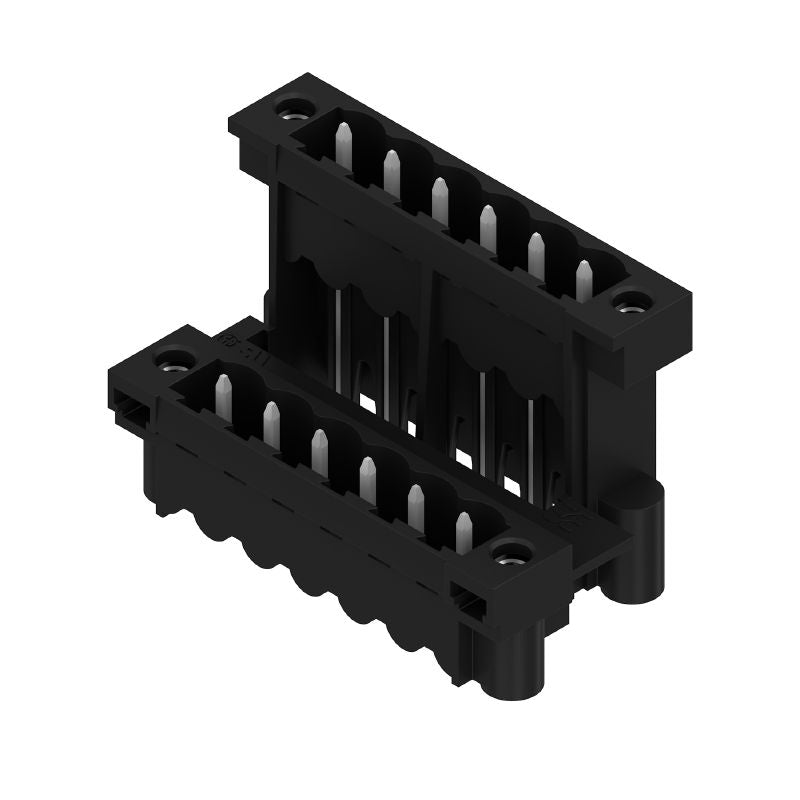 1828930000 - 5.08mm 12-Pole PCB Connector, 180° Male Header, Black  (Pack of 28)