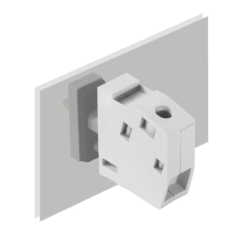 1981890000 - Grey 4mm² Feed-Through Terminal for Direct Mounting  (Pack of 50)