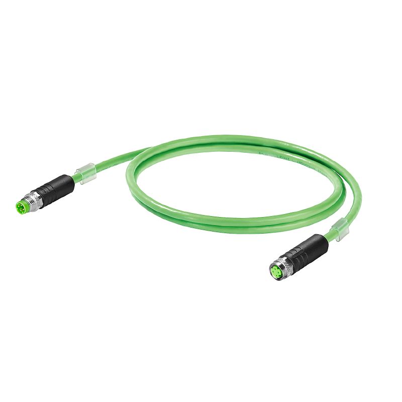 2706210030 - 3m PROFINET Dragline Cable with M8 D-Code Connector
