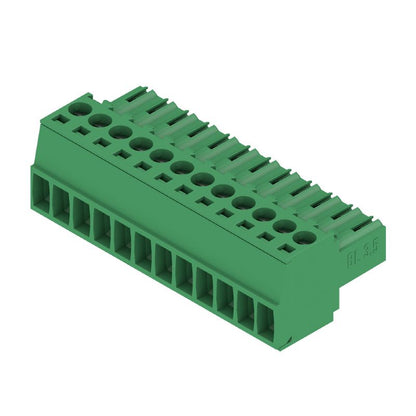 1606590000 - 3.50mm PCB Female Connector with 12 Poles and Clamping Yoke  (Pack of 42)