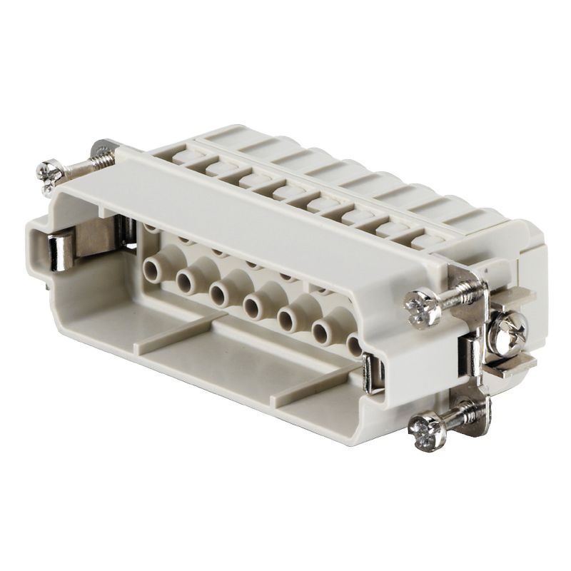 1873890000 - 16-Pole Male Connector, 250V, Durable Copper Alloy