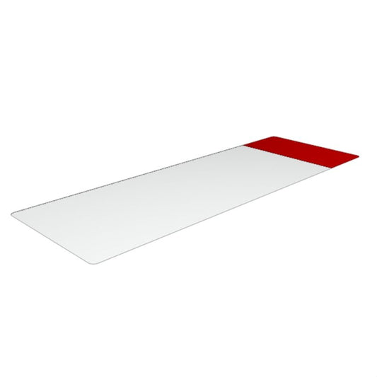 1109170000 - Red 50.8x150mm Labels, Durable Polyester for Extreme Temperatures
