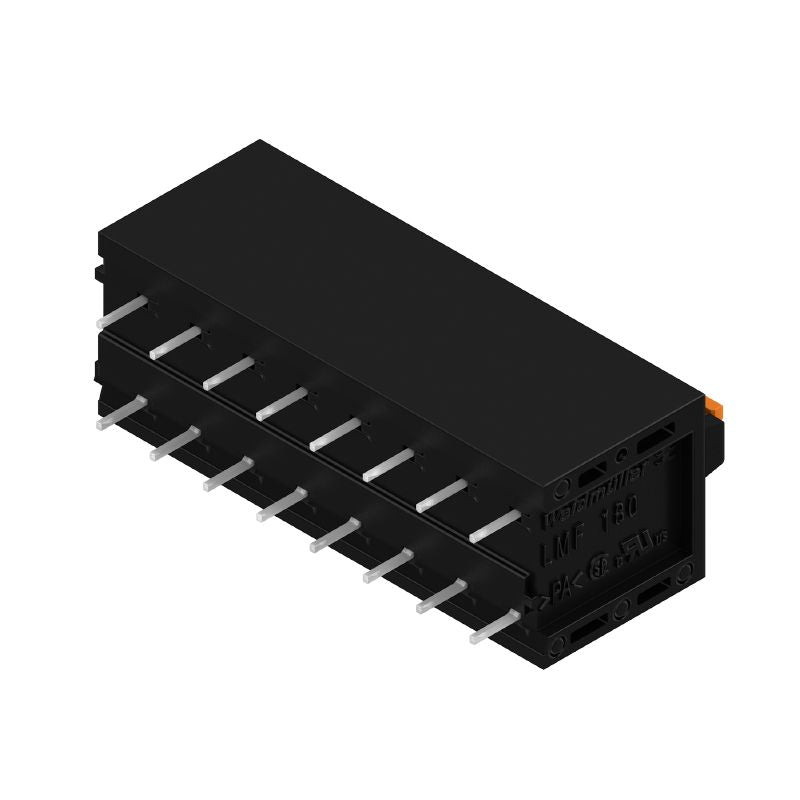 1426130000 - 5.08mm Connector, 8 Poles, 180-Degree, Black, 3.5mm Pins  (Pack of 35)