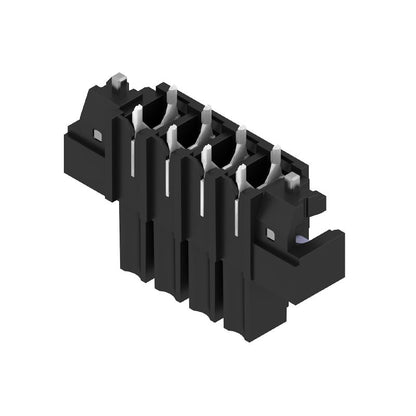 1029280000 - 4-Pole 3.81mm Black PCB Connector with Inverted Flange  (Pack of 50)