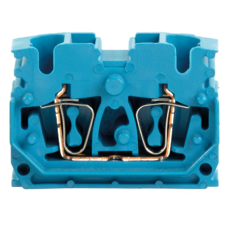 1704700000 - Blue Feed-Through Terminal, 2.5 mm², ROHS Compliant  (Pack of 100)